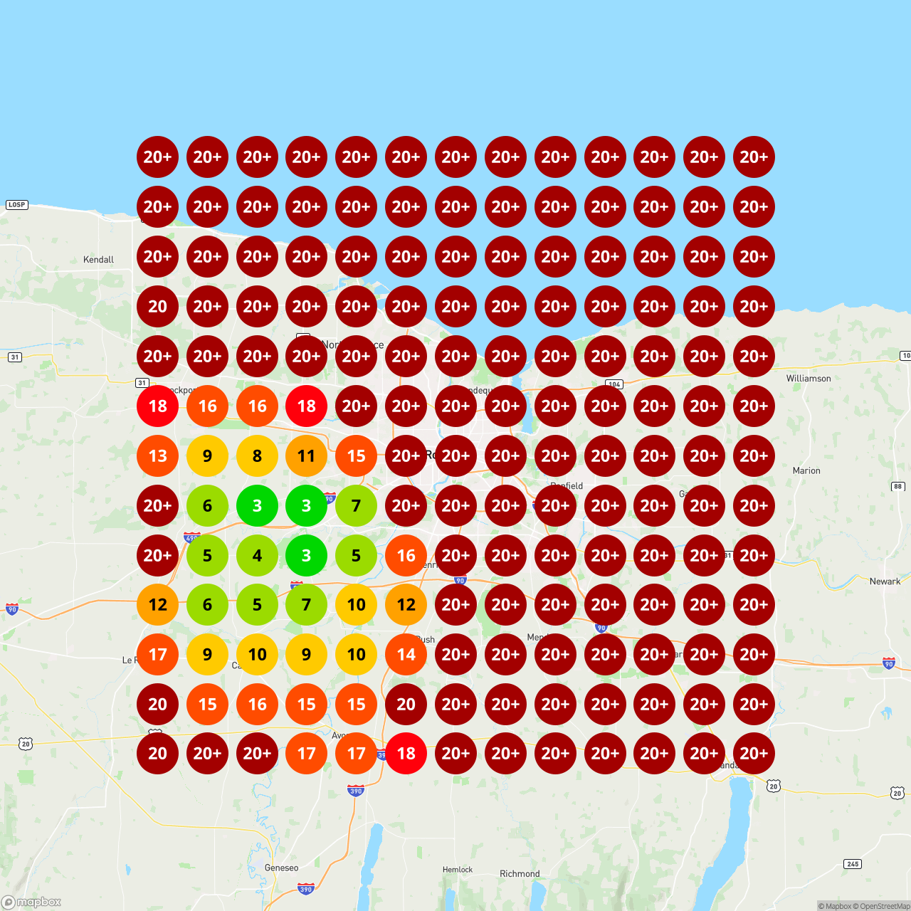 Heatmap After for Siding Contractor