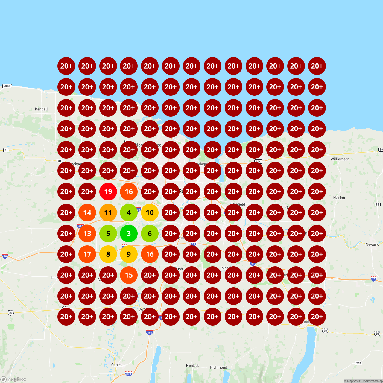 Heatmap After for Emergency Roof Repair