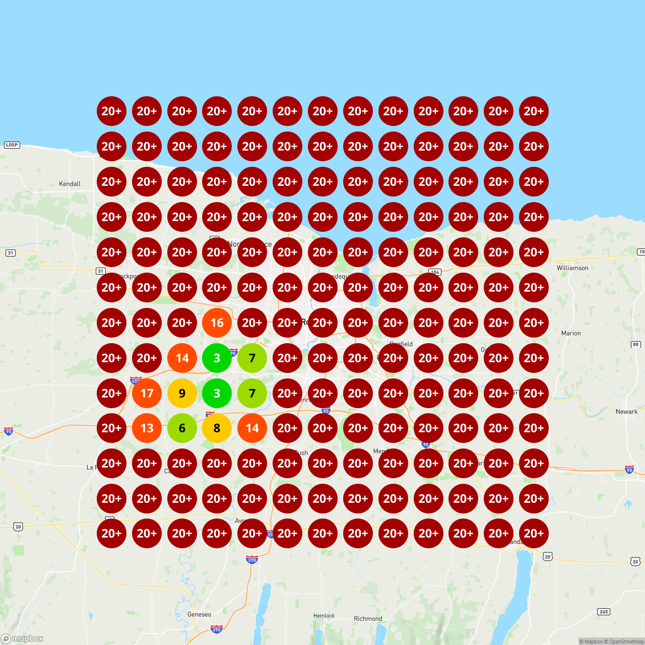Heatmap After for Roof Replacement